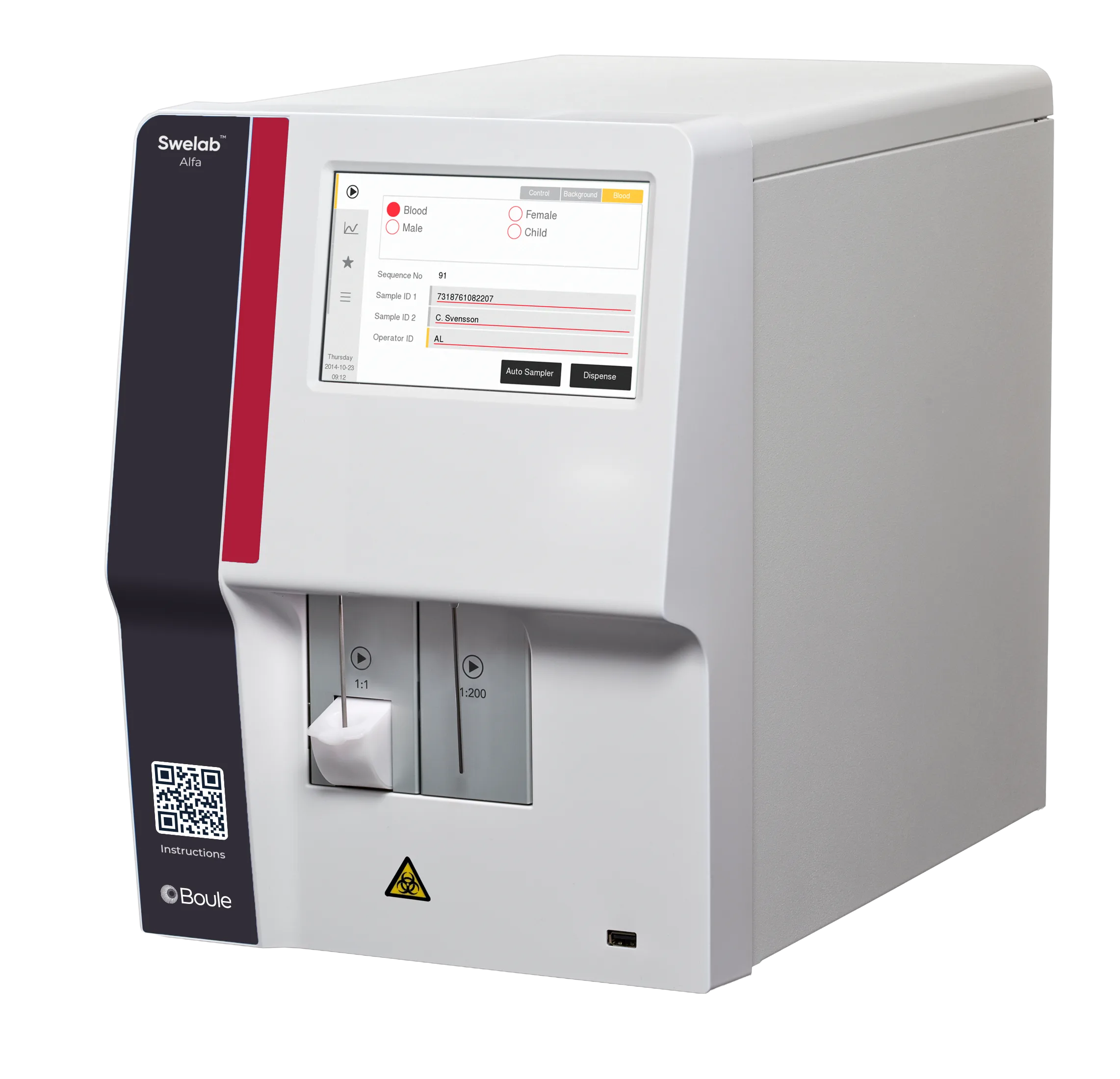 Analyzer hematologi Swelab Alfa Plus Basic